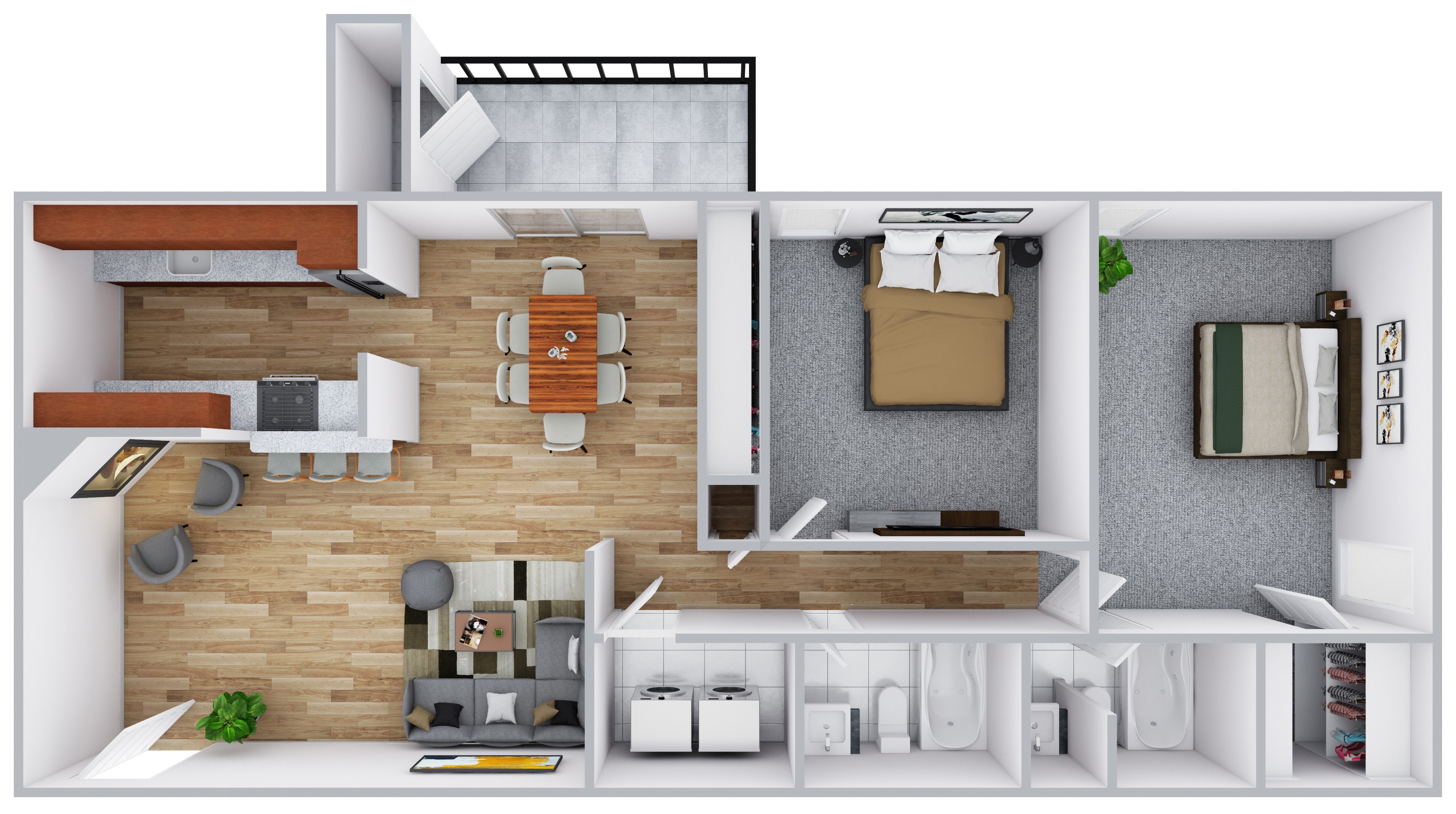 2 BEDROOM DELUXE Image